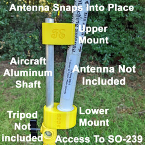 TriMount-EF™ Tripod Mount for Ed Fong J-Pole Antenna