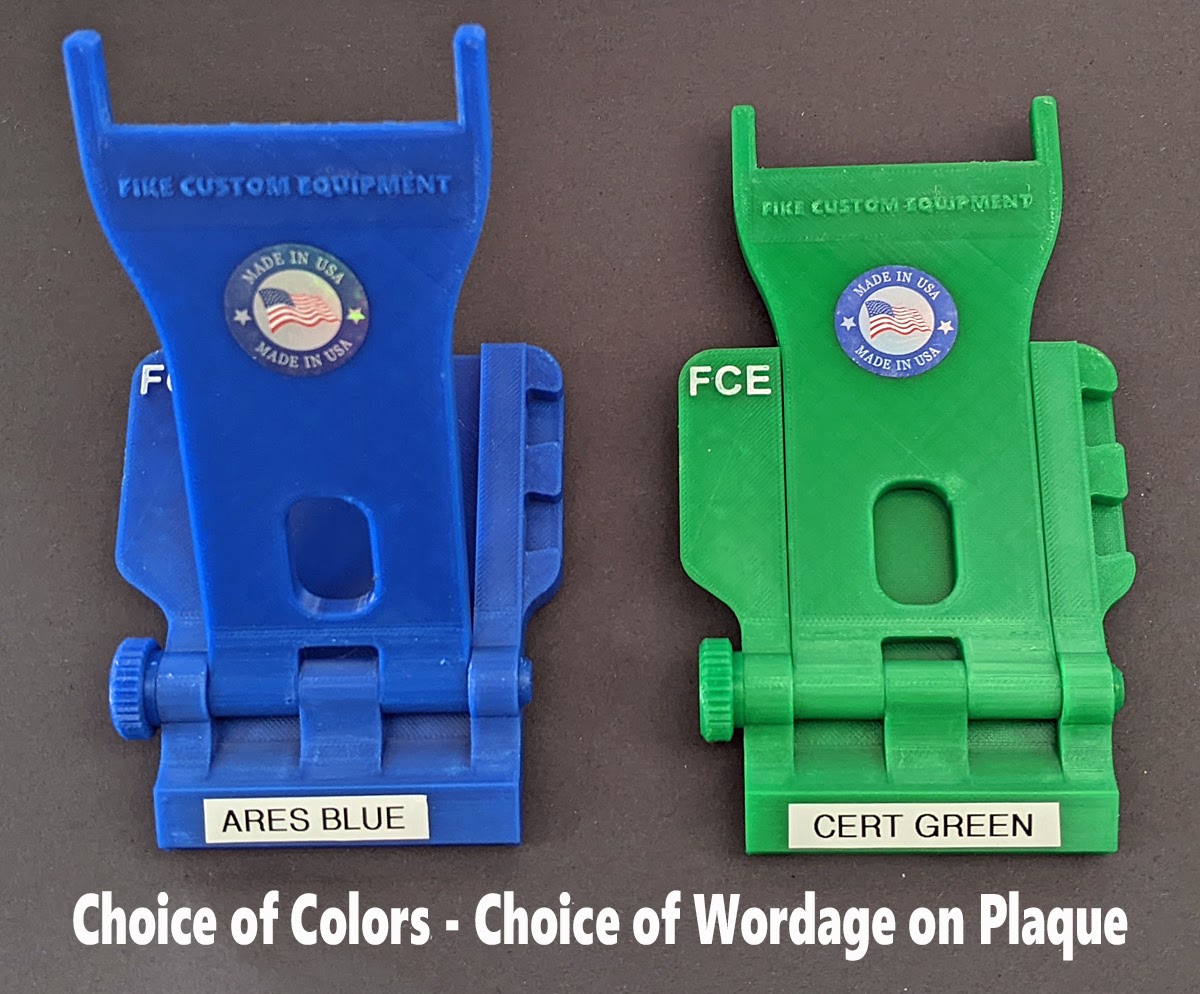 Handi Talkie (HT) and/or Cell Phone Folding Stand